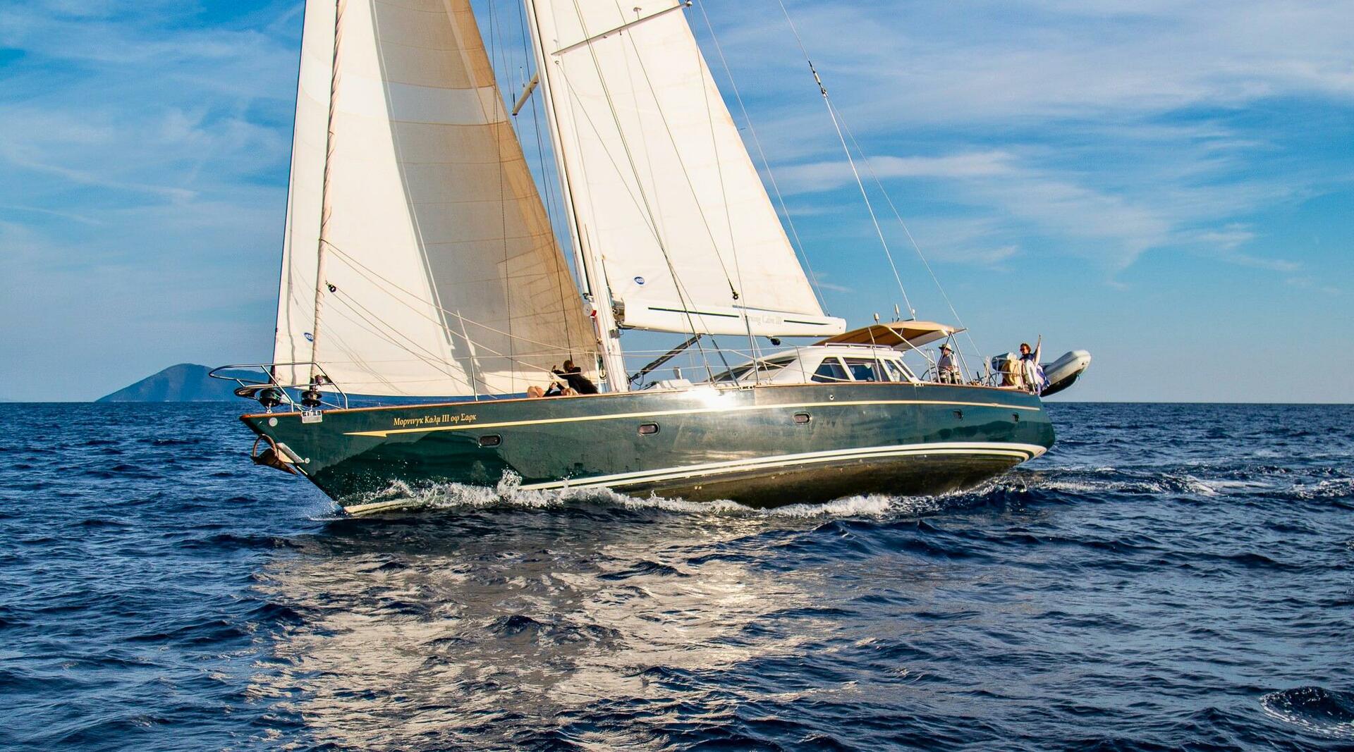 Trintella 65 Classic af Vliho Yacht Club i Vliho