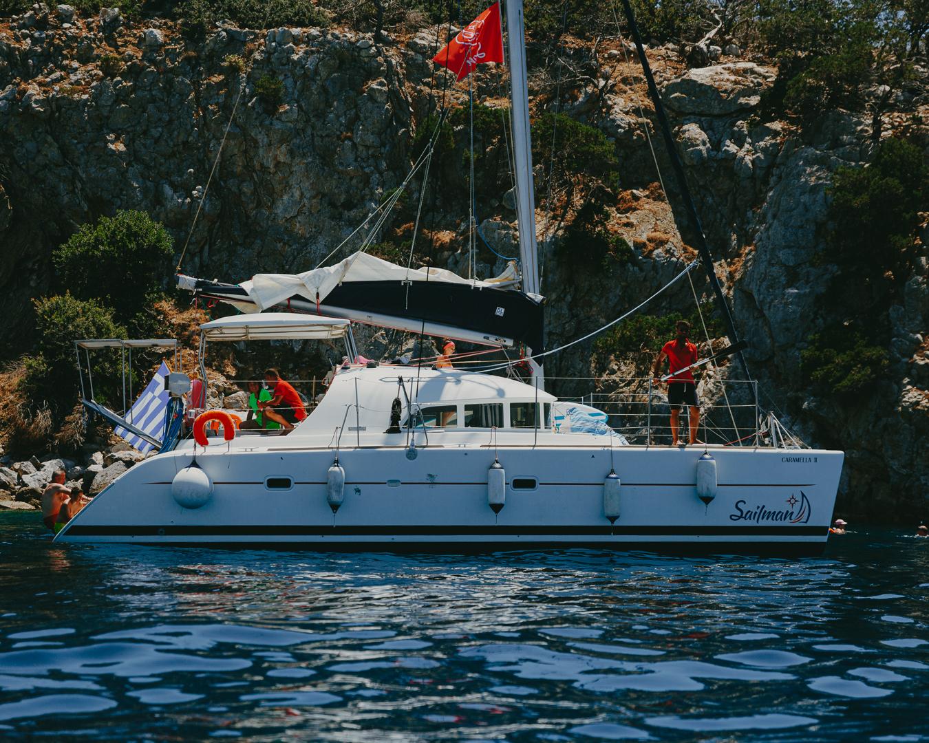 Lagoon 380 de Sailman Yachting en Nikiti
