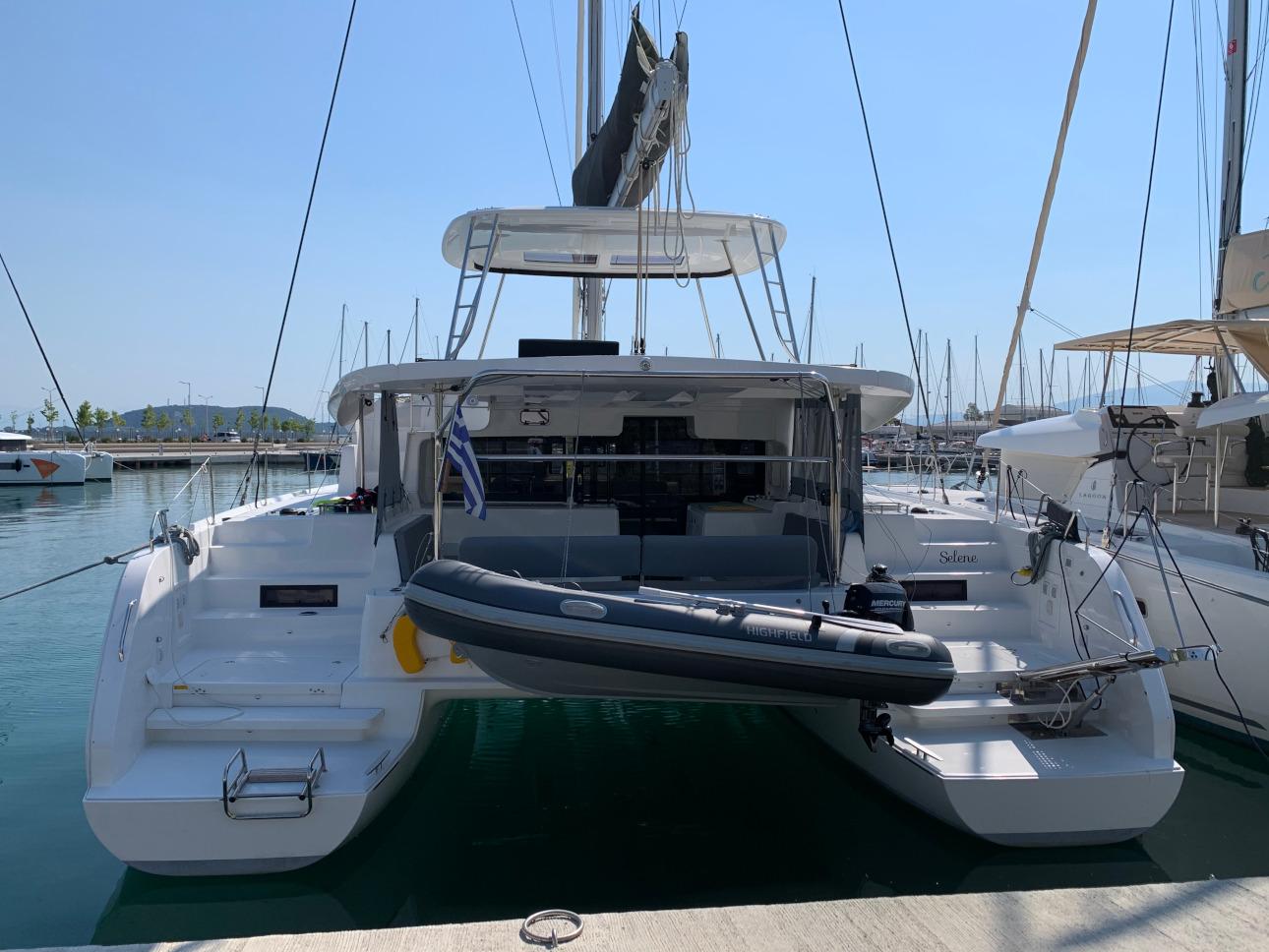 Lagoon 46 da Riginos Sails em Preveza
