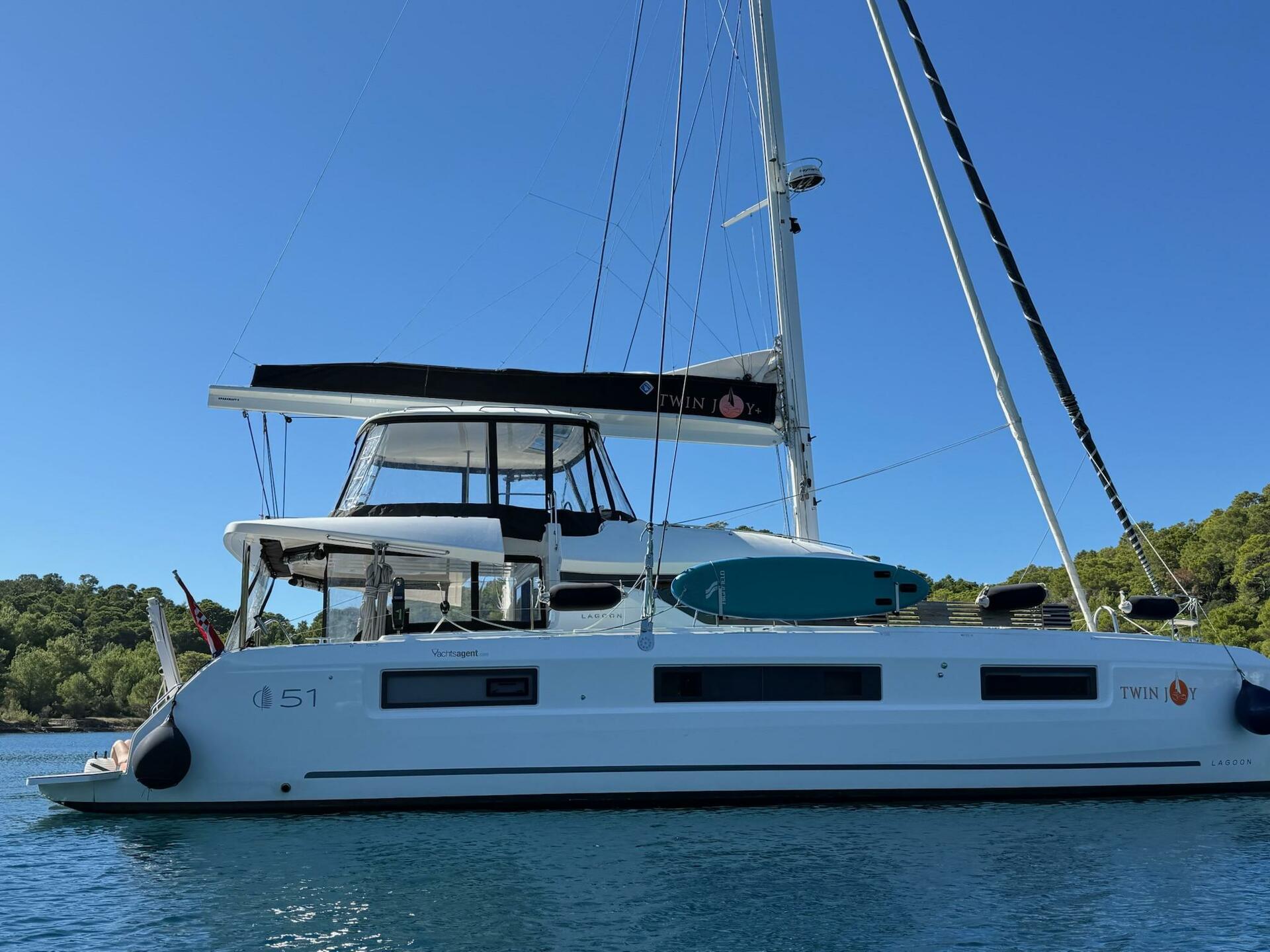 Lagoon 51 from Cata Sailing in Trogir