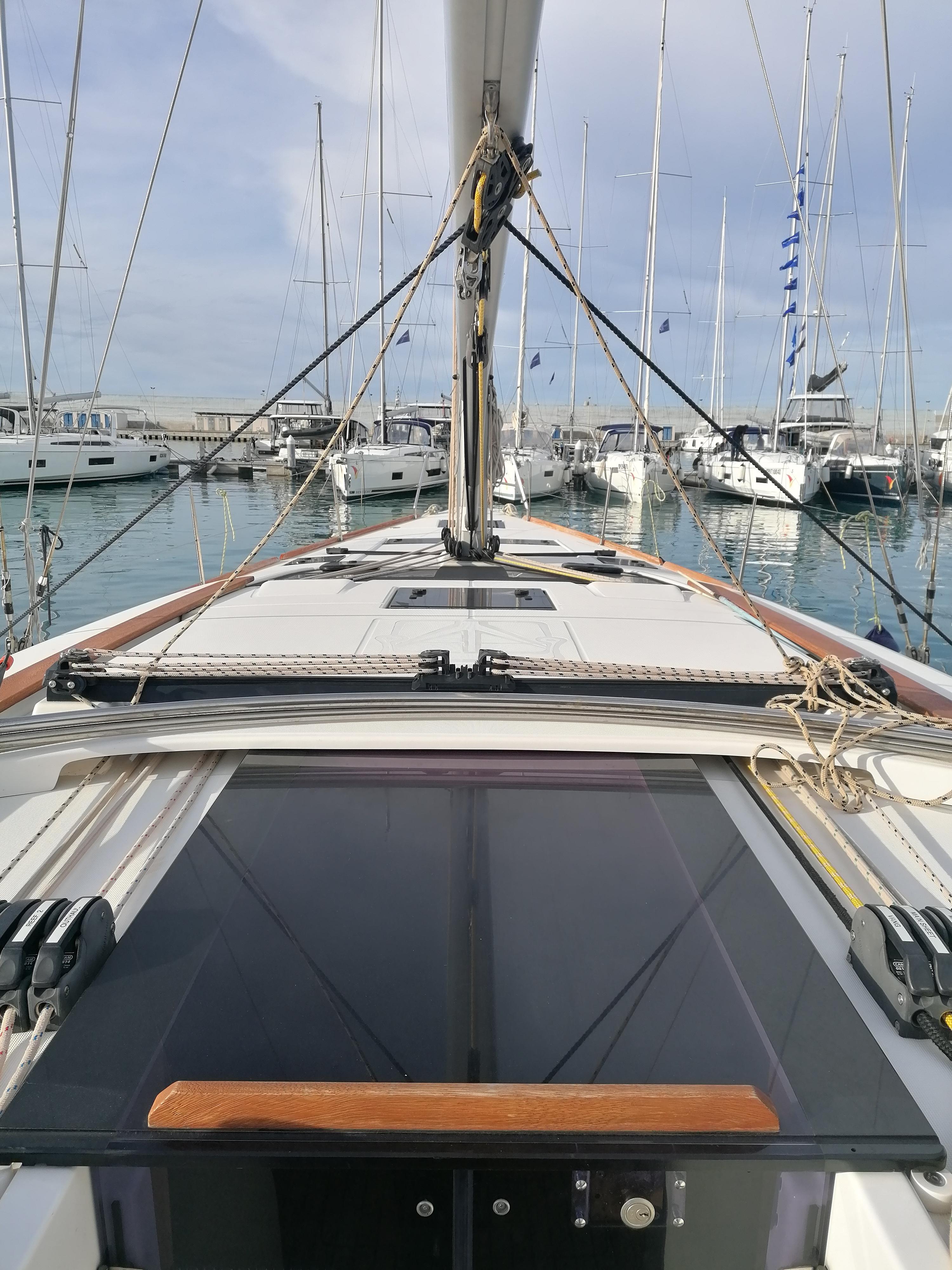 Dufour 460 Grand Large from Parallelo 38 Charter in Furnari