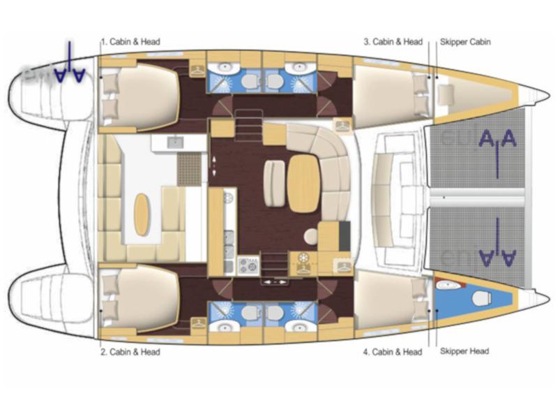 Lagoon 440 de Palm Yachting en San Vincenzo