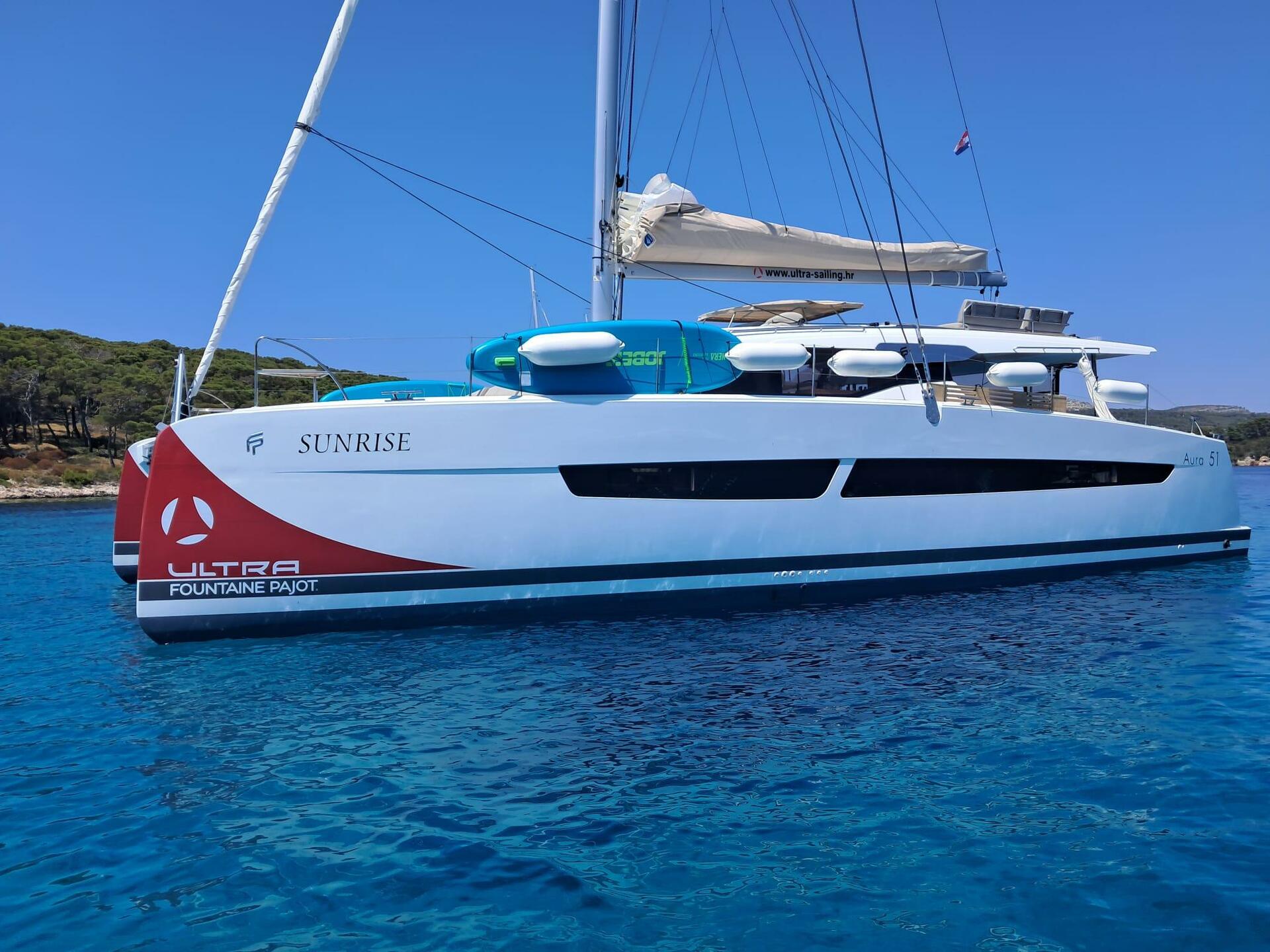 Fountaine Pajot Aura 51 from Ultra Sailing in Seget Donji