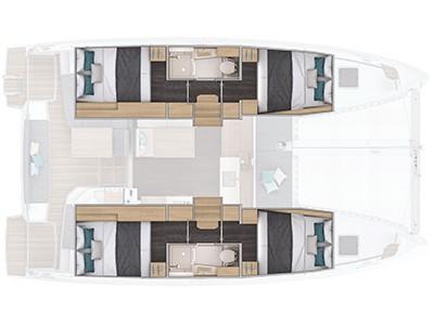 Lagoon 38 från Kiriacoulis i Aten