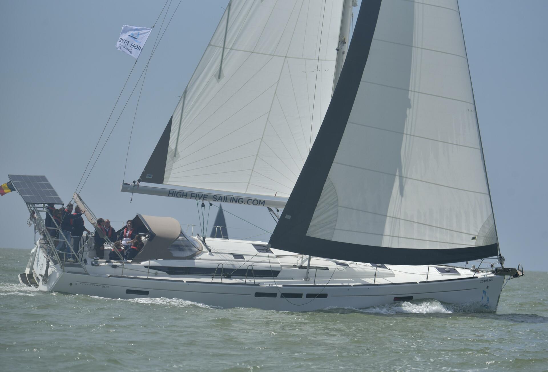 Sun Odyssey 509 från High Five Sailing i Nieuwpoort
