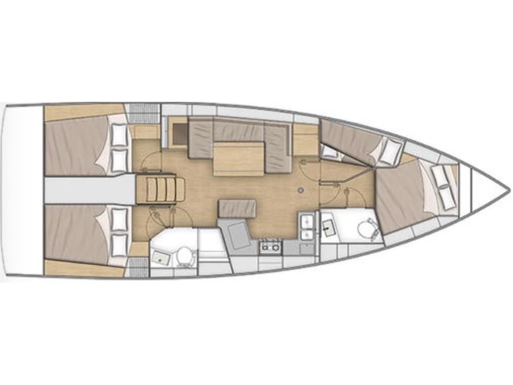 Oceanis 40.1 van Athenian Yachts in Zakynthos