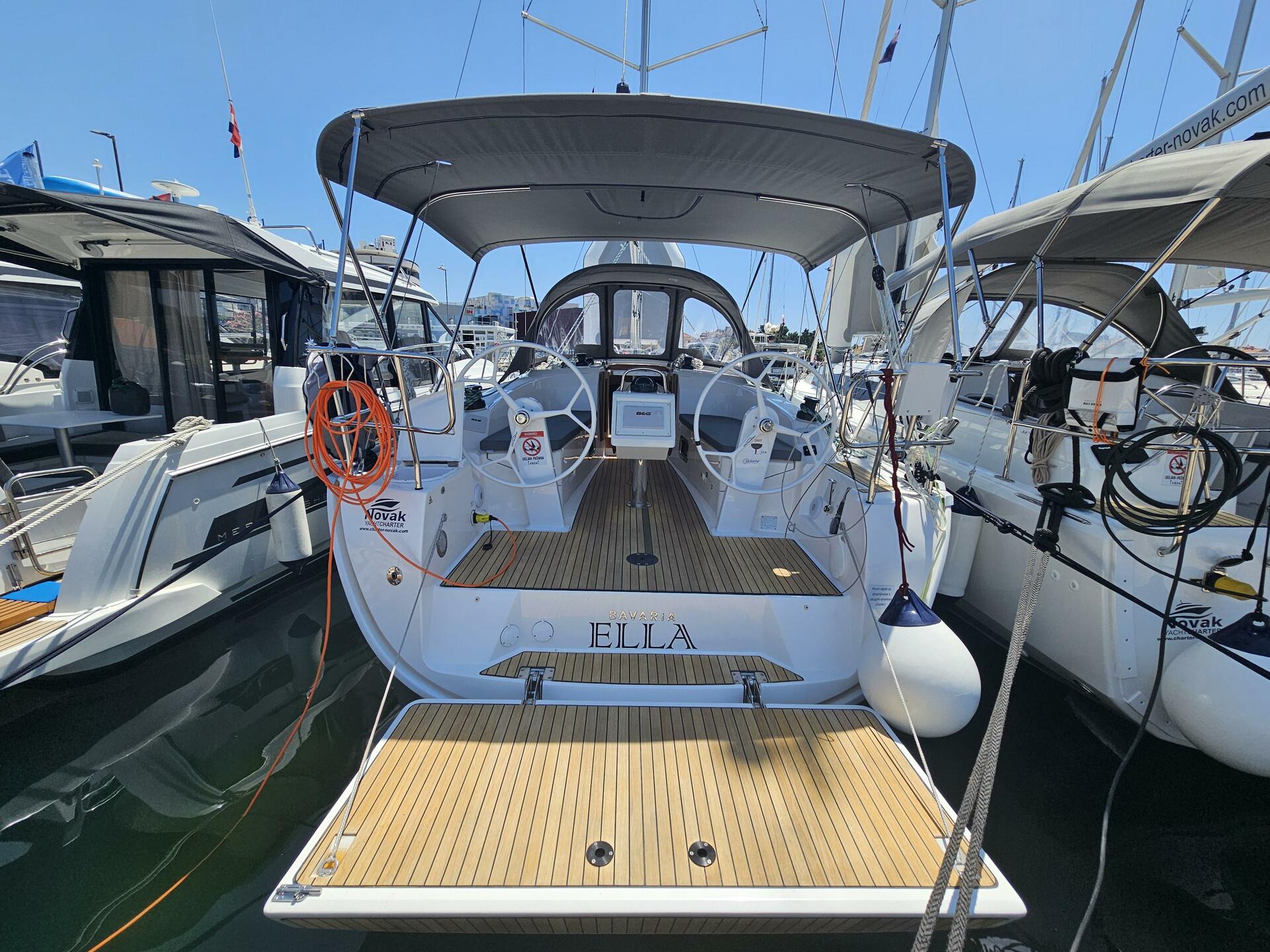 Bavaria 34 Cruiser von Charter Novak in Biograd na moru