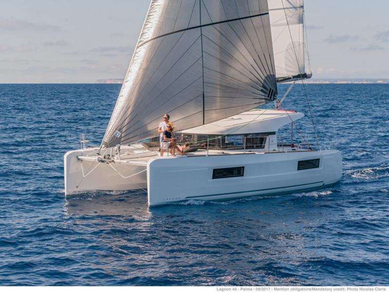 Lagoon 40 from JF Yachts in Lefkada