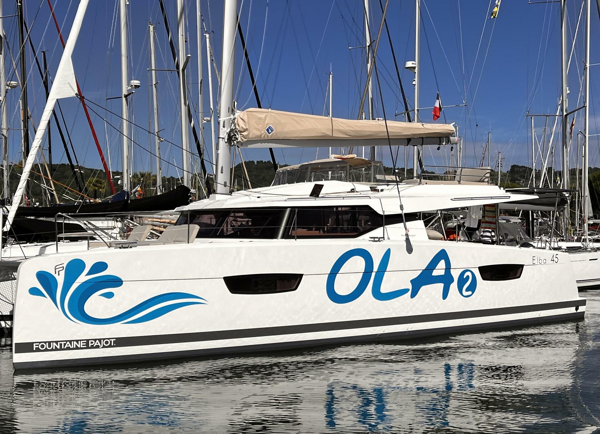 Fountaine Pajot Elba 45 yritykseltä RM Croisieres Le Marinissa