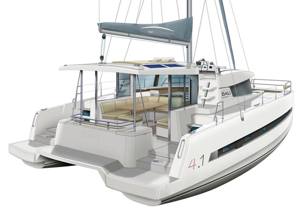 Bali 4.1 from JF Yachts in Lefkada