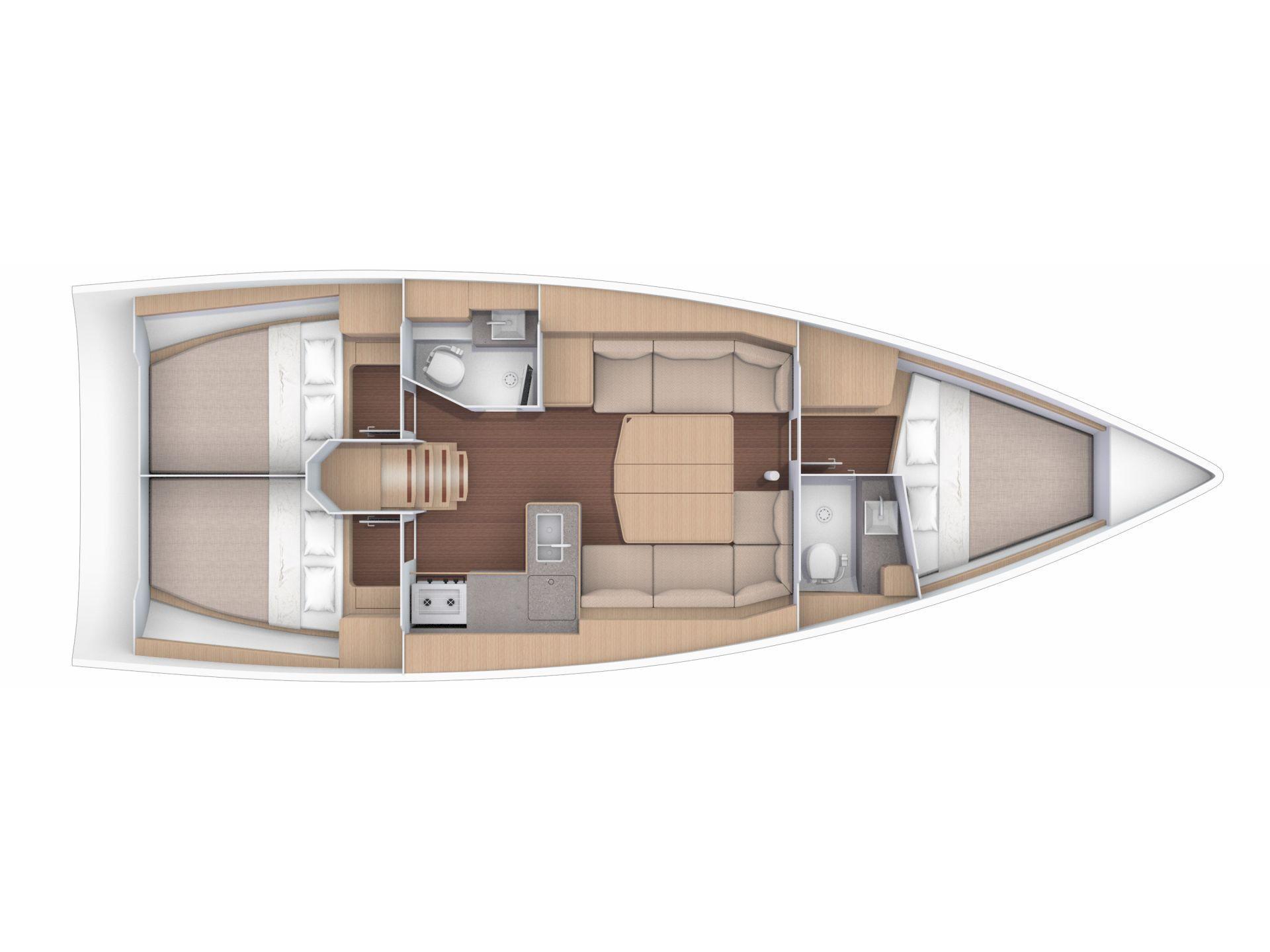 Dufour 390 Grand Large from Miknatis Yachting in Marmaris