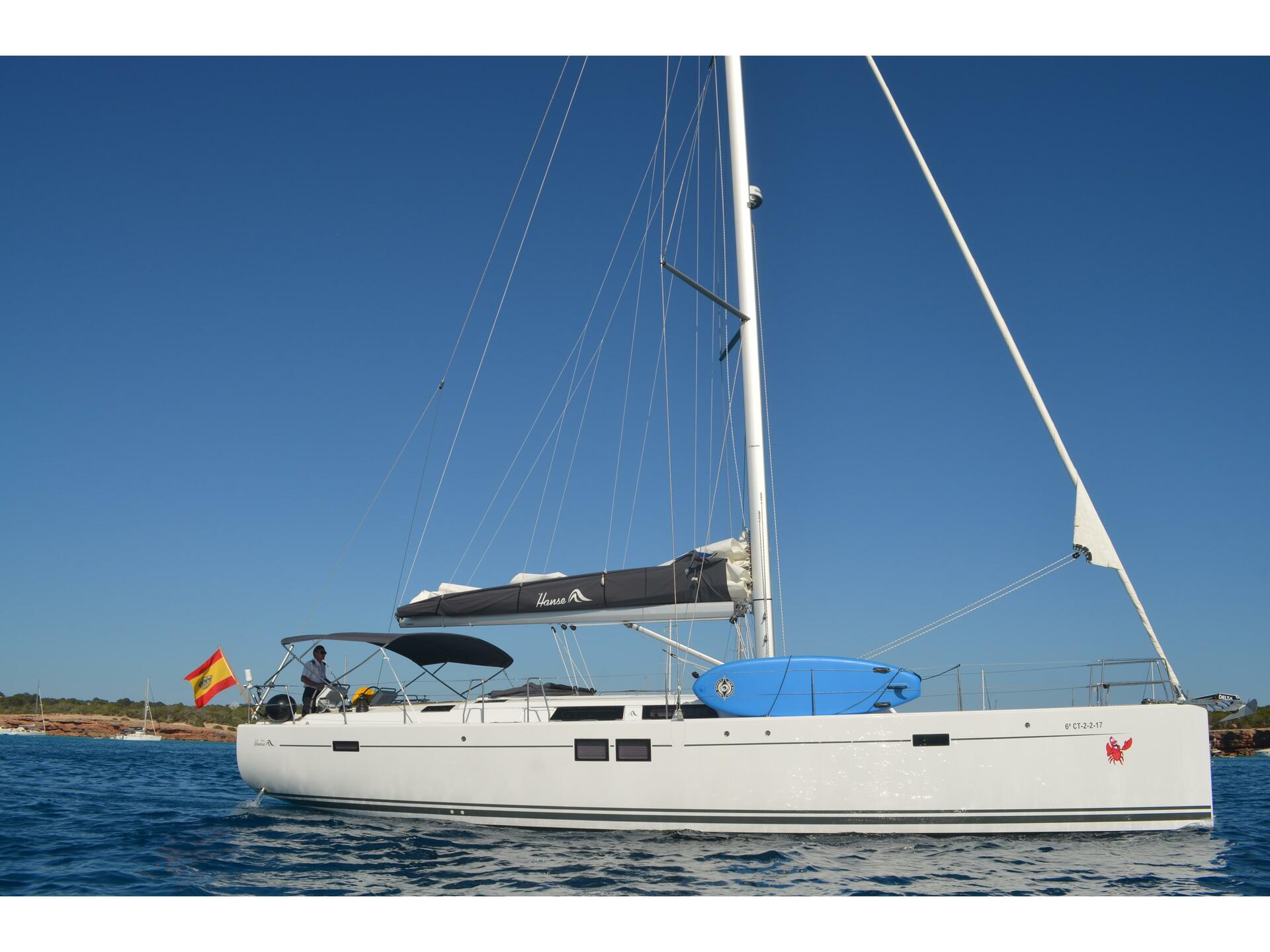 Hanse 505 della Time Charter Náutica a La Savina