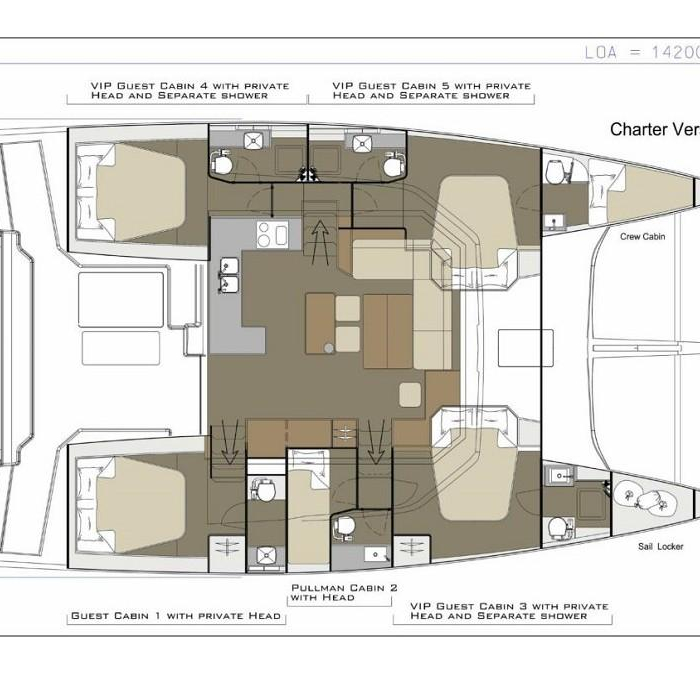 Albertina II | Dufour Catamaran 48 photo 20