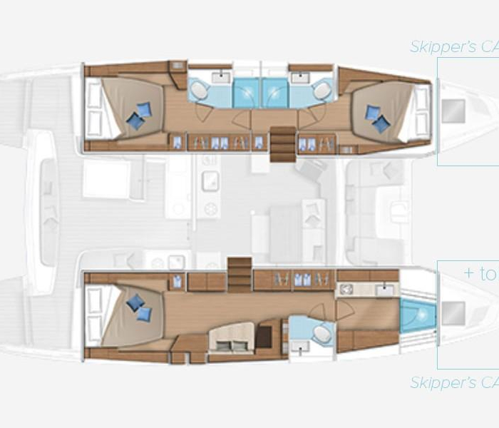 Tatry | Lagoon 46 owner version photo 10