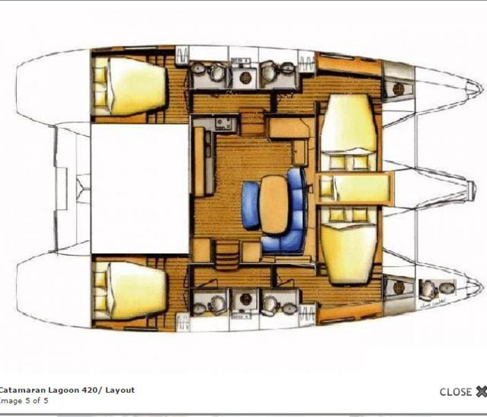 Sofia VI | Lagoon 420 photo 9