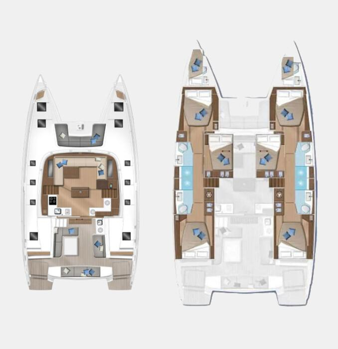 Silhouette | Lagoon 50 photo 17