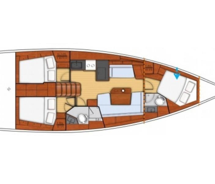 KOS 41.4 | Oceanis 41.1 photo 12