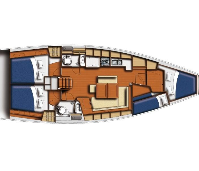 Orsa Maggiore | Oceanis 43 photo 4