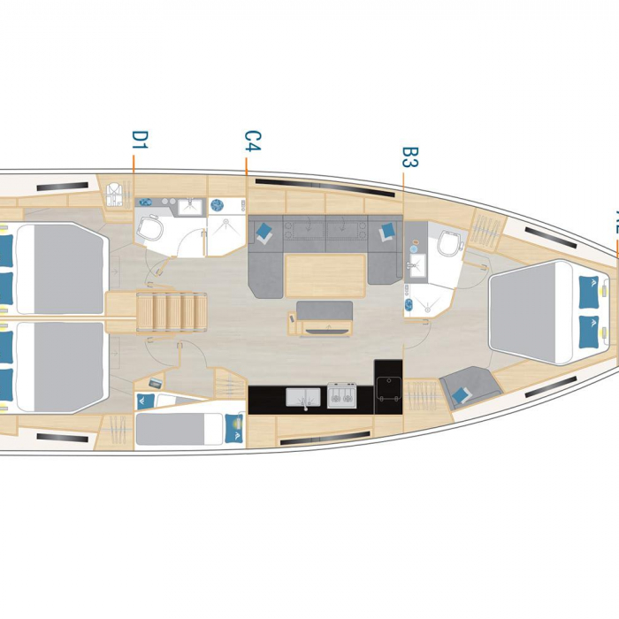 Salacia - OW | Hanse 460 photo 14