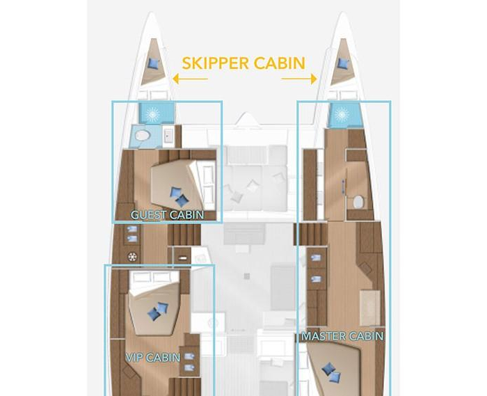 EMERALD GEMINI | Lagoon 52 F owner version photo 74