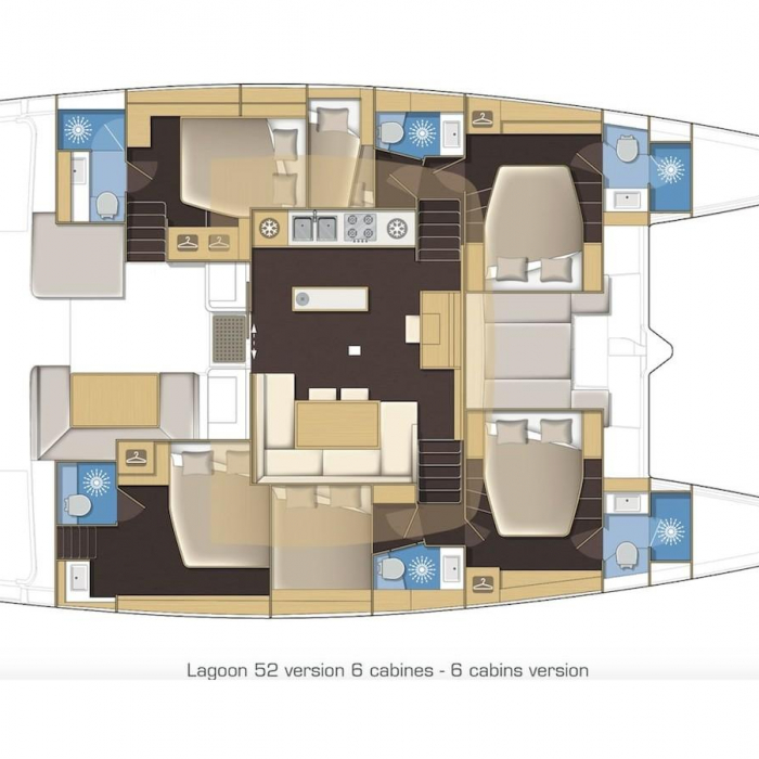 Neptuno | Lagoon 52F photo 78