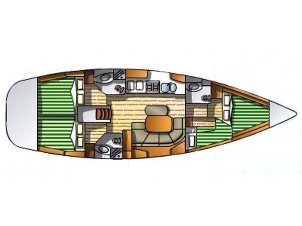 Jazz and Blues | Oceanis Clipper 423 photo 2