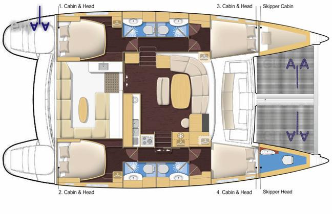 Enjala | Lagoon 440 photo 4