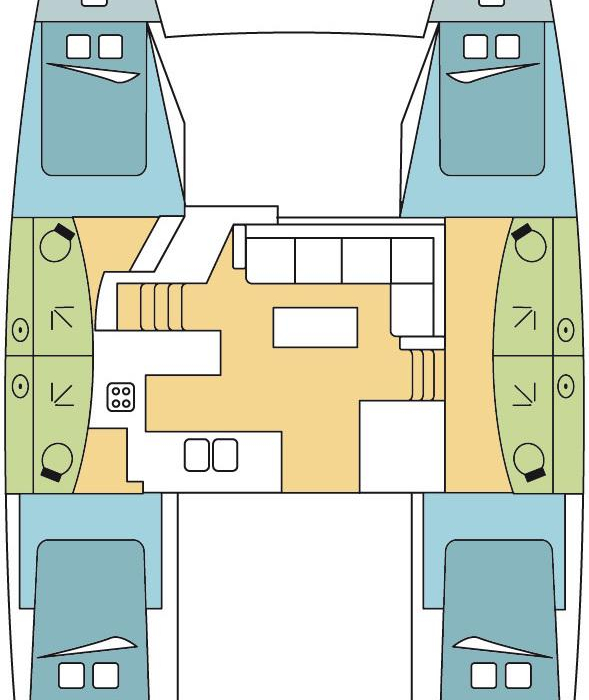 O'NEIRO | Fountaine Pajot Elba 45 photo 2