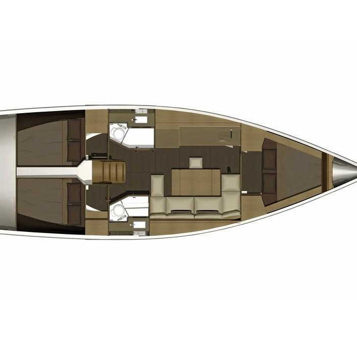 Fortuna | Dufour 382 Grand Large photo 13