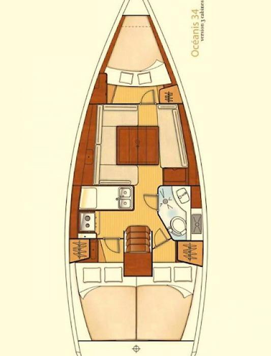 Aquamarine | Oceanis 34 photo 8