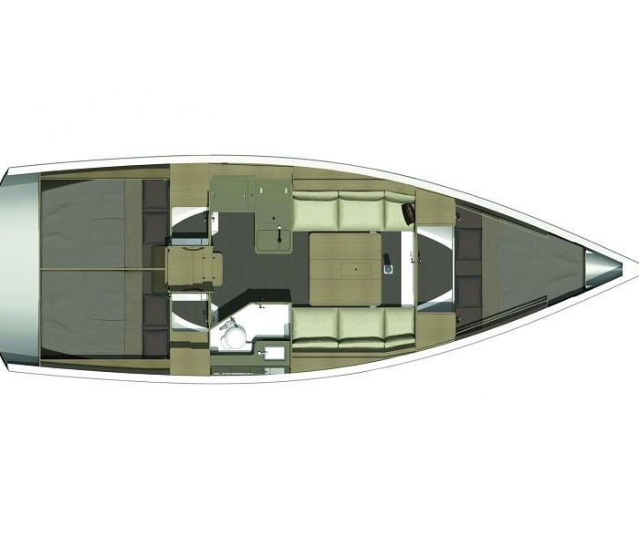 IDA (new sails 2023.) | Dufour 350 Grand Large photo 15