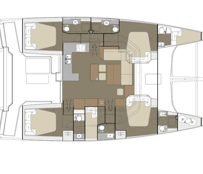 Sea Breeze | Dufour Catamaran 48 photo 16