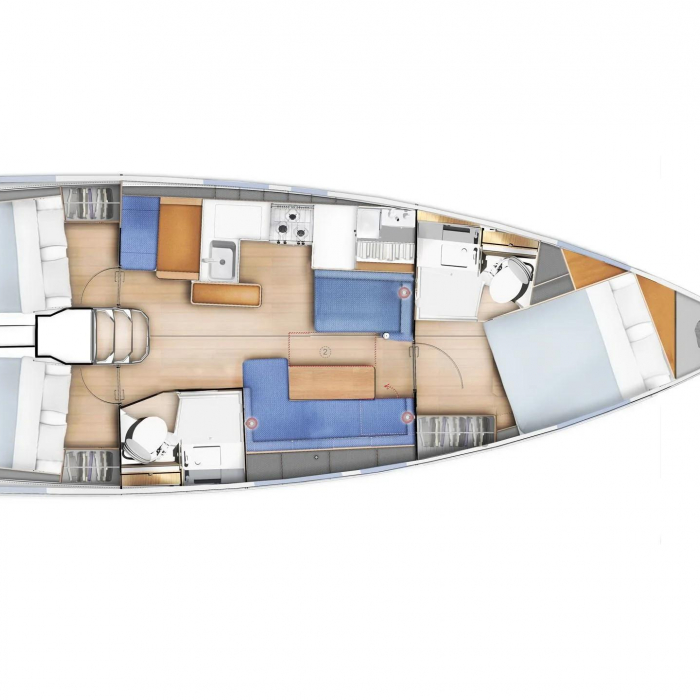 Iliada | Sun Odyssey 410 photo 22