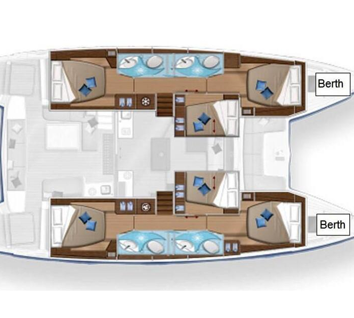 Shilouette | Lagoon 50 photo 7
