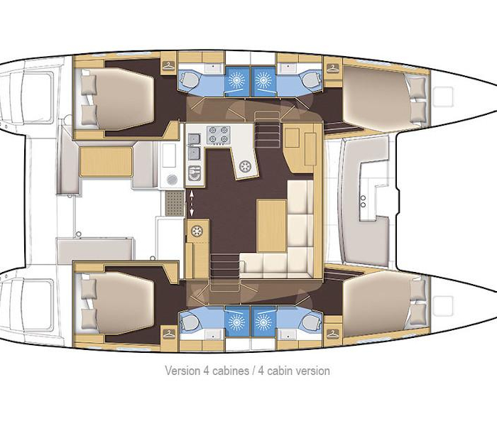 Caliente | Lagoon 450 Flybridge photo 13