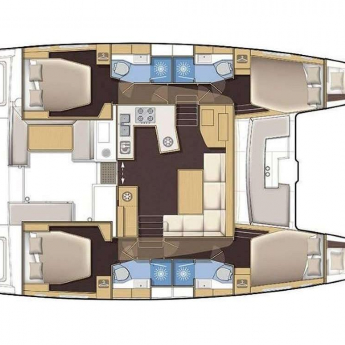 MARTINA TRES | Lagoon 450 Flybridge photo 7