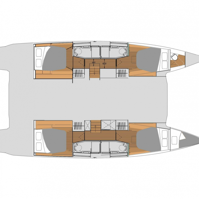Ruinart | Fountaine Pajot Elba 45 photo 3