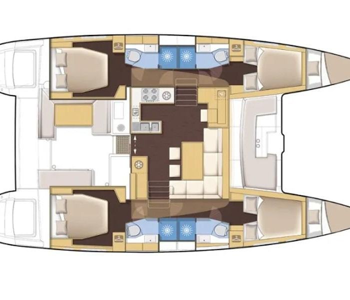 Omiros II | Lagoon 450 Flybridge photo 21