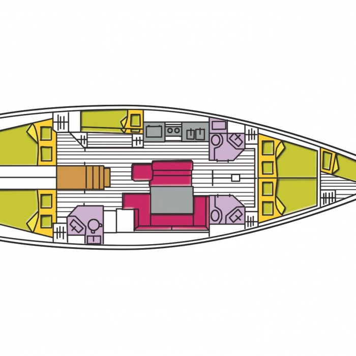 Kochab II | Oceanis 50 Family photo 7