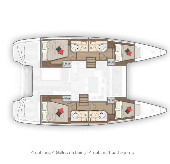NINA II | Lagoon 40 photo 38