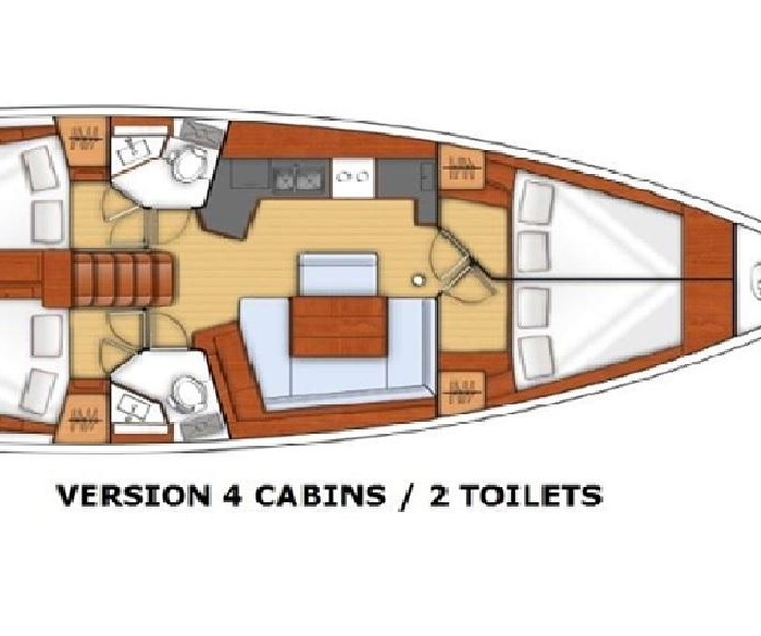 Soffia | Oceanis 45 photo 6