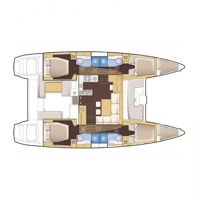 Diva | Lagoon 450 Fly photo 25