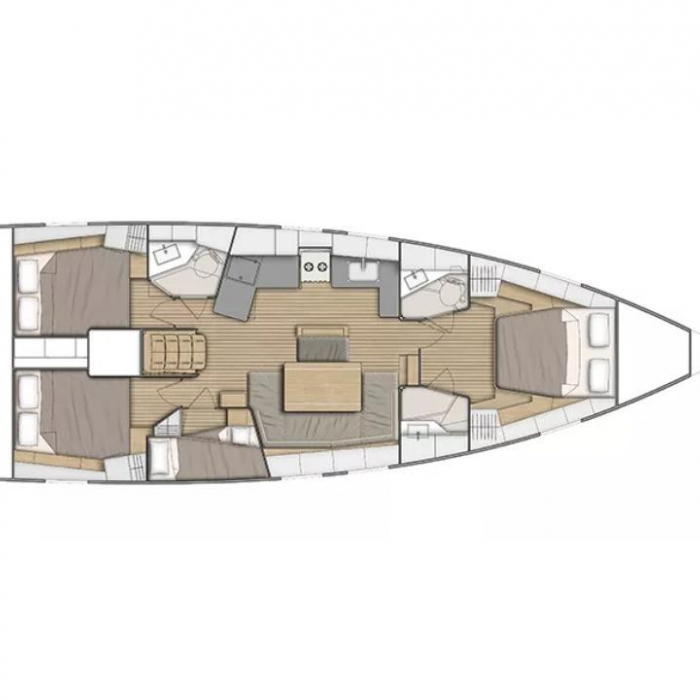 Persefone - Comfort line | Oceanis 46.1 photo 8