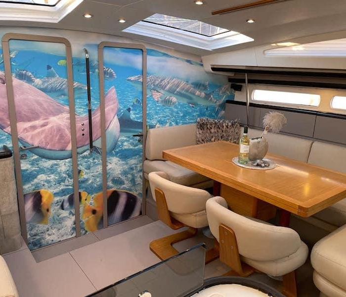 Champagne | Jeanneau 57 photo 8