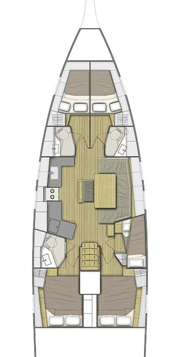 Athena 5 | Oceanis 46.1 photo 14