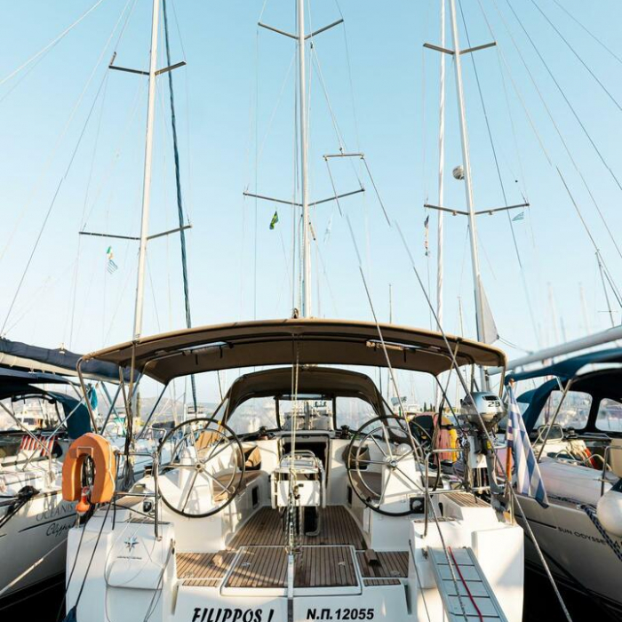 FILIPPOS I  <b><FONT COLOR="RED"> Boat location in LEFKAS MARINA, D-marin </FONT COLOR></b> 1 SUP FREE | Sun Odyssey 479 photo 4