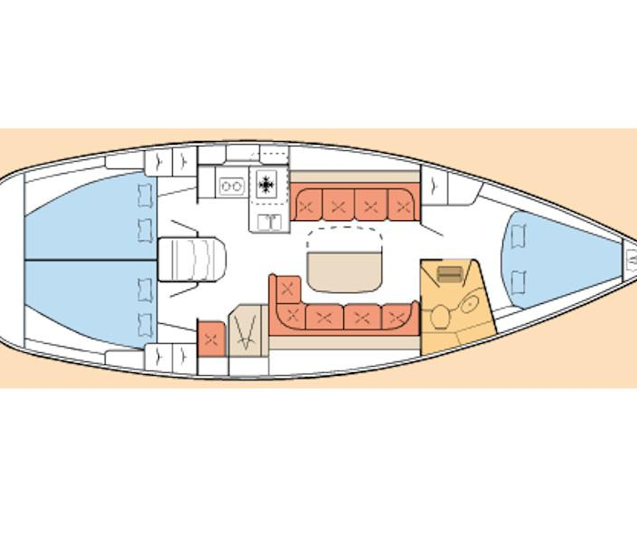 Big Blue Horizon | Bavaria 37 Cruiser photo 3