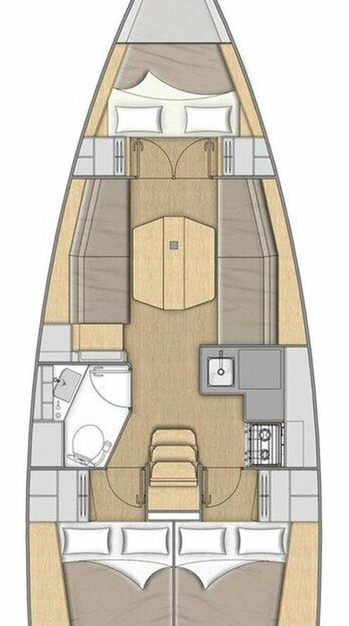 Sail Altair | Oceanis 34.1 photo 7