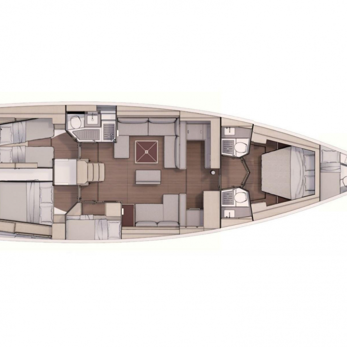 Rhamnus | Dufour 530 Owner's version photo 5