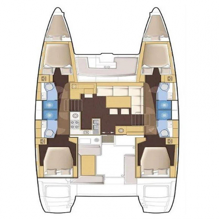 Aloha | Lagoon 410 S2 photo 17